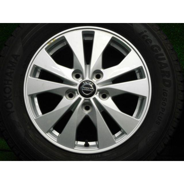十勝発　スタッドレスタイヤ 195/65R15 2019年製6部山 セレナ ノア iceGUARD 中古 ホイールタイヤ 4本 195/65R15 2019年製 7分山