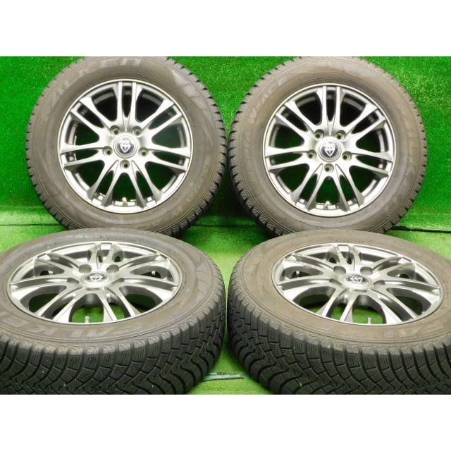 中古 ホイールタイヤ 4本 195/65R15 2019年製 8分山 ヴェルヴァ ZS  