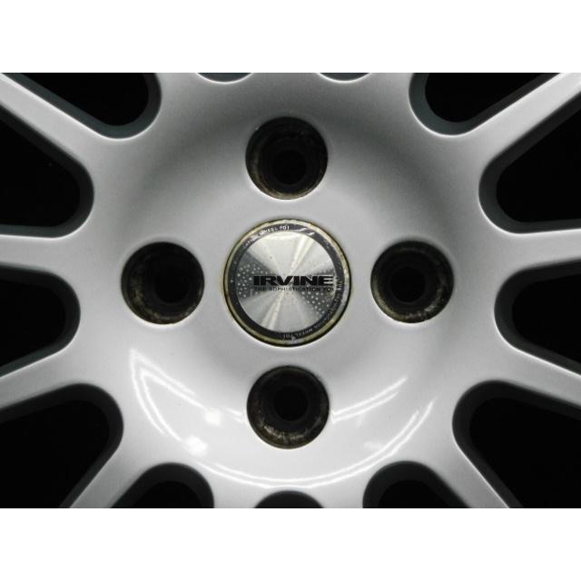 中古 ホイールタイヤ 4本 185/60R15 2023年製 8分山 アーヴィン スタッドレス タイヤ ダンロップ ウィンターマックス WM02_2
