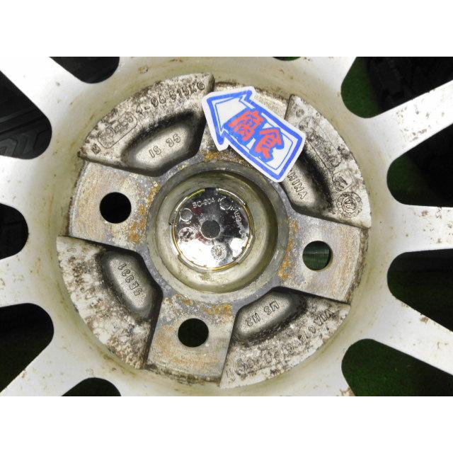 中古 ホイールタイヤ 4本 185/60R15 2023年製 8分山 アーヴィン スタッドレス タイヤ ダンロップ ウィンターマックス WM02_9
