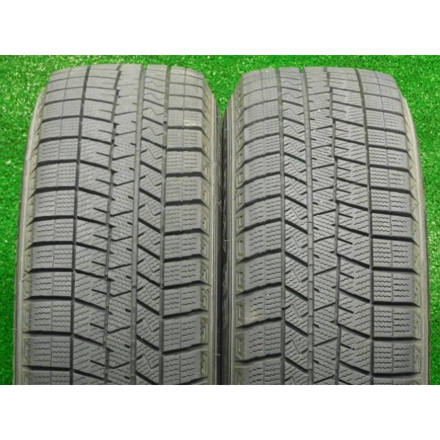 中古 ホイールタイヤ 4本 185/65R15 2023年製 8分山 ミルアス スタッドレス タイヤ ダンロップ ウィンターマックス WM03_4