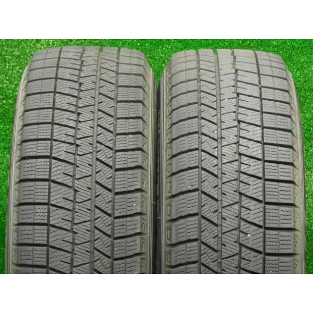中古 ホイールタイヤ 4本 185/65R15 2023年製 8分山 ミルアス スタッドレス タイヤ ダンロップ ウィンターマックス WM03_5
