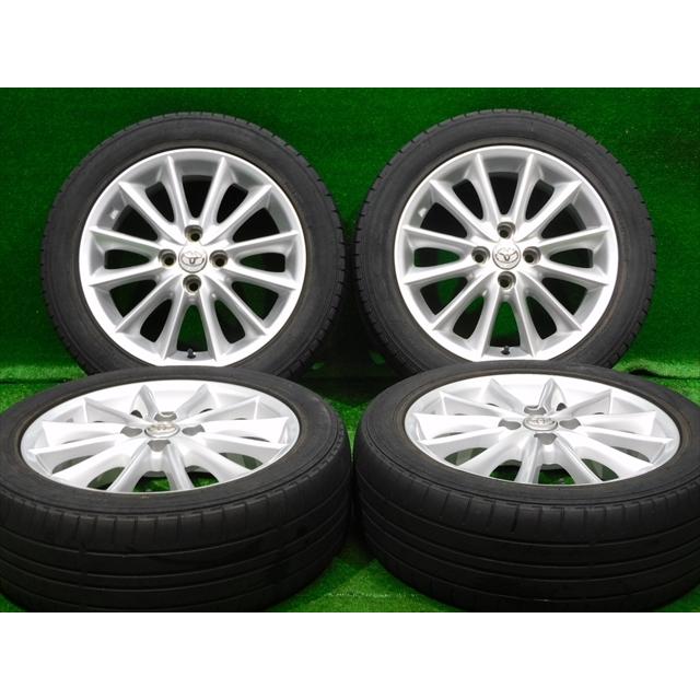 中古 ホイールタイヤ 4本 195/55R16 トヨタ カローラフィールダー 純正 