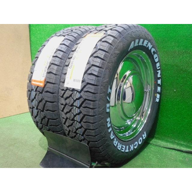 新品 ホイールタイヤ 4本 215/65R16 2021年製 スムーシー クローム