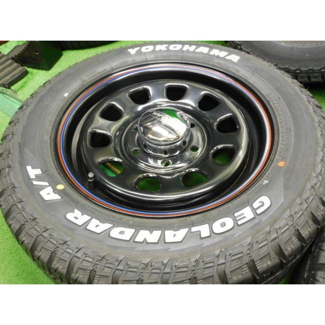 中古 ホイールタイヤ 4本 215/65R16 2023年製 9.9分山 デイトナ 