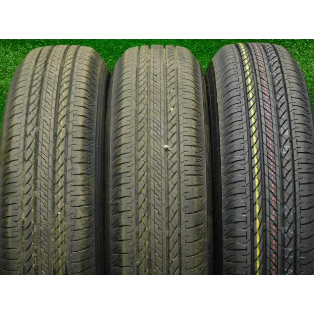 中古 ホイールタイヤ 5本 175/80R16 2025年製 9分山 スズキ ジムニー 純正 5本 ラジアル タイヤ ブリヂストン デューラーH/Lの画像