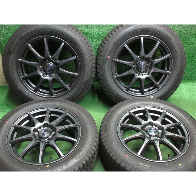 グッドイヤー（GOODYEAR） 中古 ホイールタイヤ 4本 205/60R16 2025年 