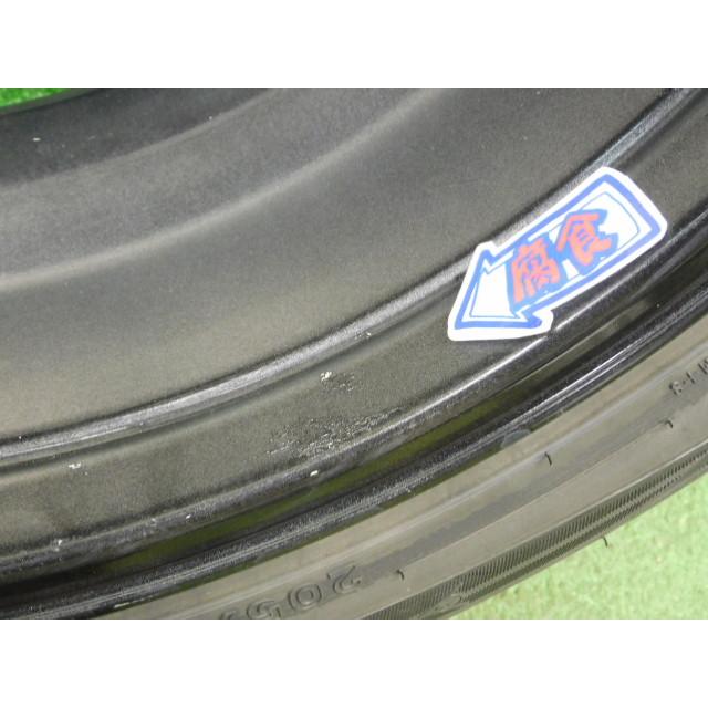 中古 ホイールタイヤ 4本 205/55R16 2017年製 5分山 スポーツテクニック スタッドレス タイヤ ダンロップ ウィンターマックス WM01の画像