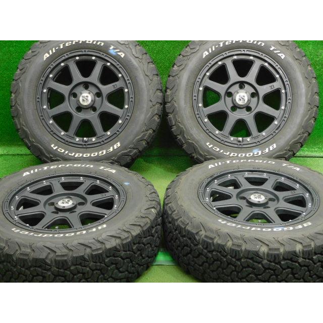 オールテレーン 中古 ホイールタイヤ 4本 215/70R16 2016年製 7分山 