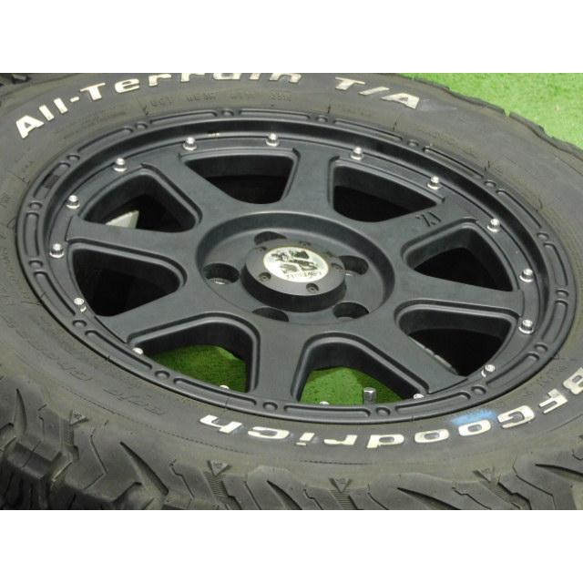 オールテレーン 中古 ホイールタイヤ 4本 215/70R16 2016年製 7分山 