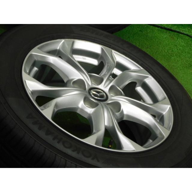 エコピア 中古 ホイールタイヤ 4本 215/60R16 2023年製 8分山 マツダ