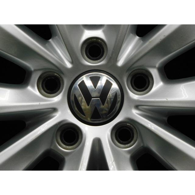 中古 ホイールタイヤ 4本 205/60R16 2019年製 6分山 VW ザ・ビートル 純正 スタッドレス タイヤ ケンダ KR36_2