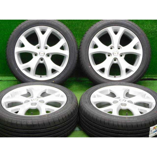 新品タイヤセット】マツダ アクセラスポーツ純正 17インチ 6.5J+ 