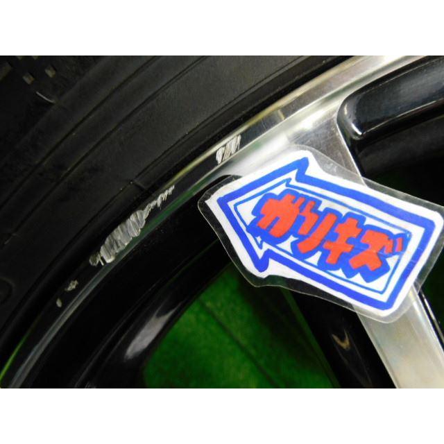 グッドイヤー 中古 ホイールタイヤ 4本 215/55R17 2019年製 7分山 ARES 