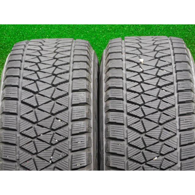 ブリザック 【スタッドレス バリ山】中古 エコフォルム 17インチ 7J+45 