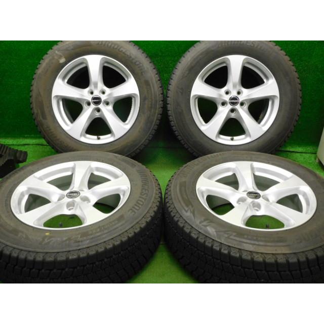 2019年製造8分山！195/60R15】ボルボ 中古スタッドレスアルミセット 