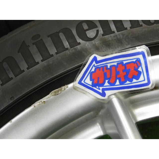中古 ホイールタイヤ 4本 225/45R17 2021年製 7分山 ベンツ Bクラス W246 純正  ラジアル タイヤ コンチネンタル コンチスポーツコンタクト CC5 MOの画像