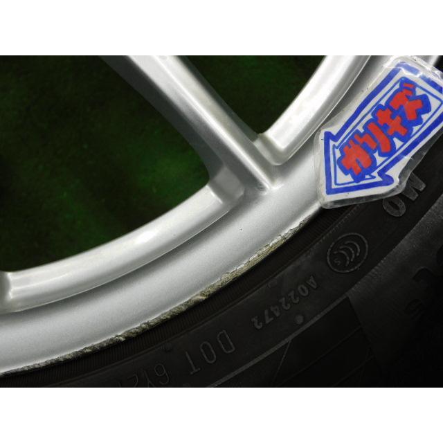 中古 ホイールタイヤ 4本 225/45R17 2021年製 7分山 ベンツ Bクラス W246 純正  ラジアル タイヤ コンチネンタル コンチスポーツコンタクト CC5 MOの画像