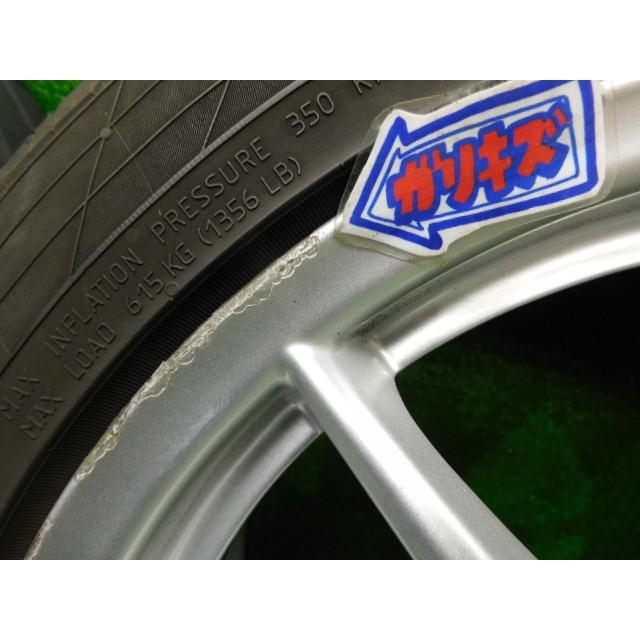 中古 ホイールタイヤ 4本 225/45R17 2021年製 7分山 ベンツ Bクラス W246 純正  ラジアル タイヤ コンチネンタル コンチスポーツコンタクト CC5 MOの画像