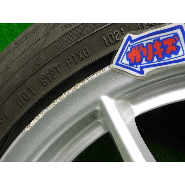 中古 ホイールタイヤ 4本 225/45R17 2021年製 7分山 ベンツ Bクラス W246 純正  ラジアル タイヤ コンチネンタル コンチスポーツコンタクト CC5 MOの画像