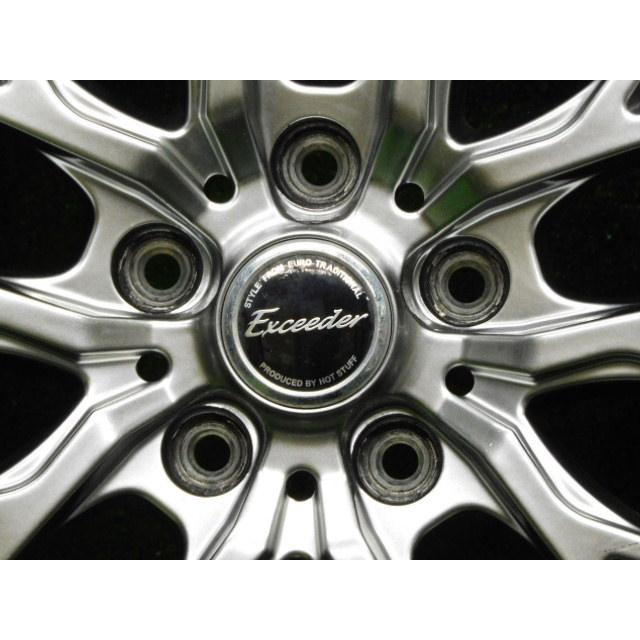 中古 ホイールタイヤ 4本 215/50R17 2017年製 4分山 エクシーダ E05II スタッドレス タイヤ ブリジストン ブリザック VRX_2