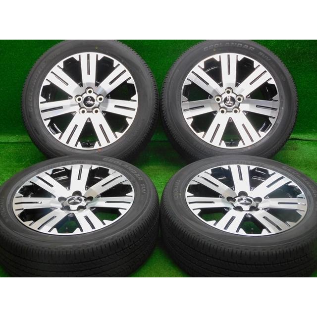 GEOLANDAR 【新車外し】三菱 デリカ D:5 純正 ブラポリ 4本 18 GEOLANDAR 【新車外し】三菱 デリカ D:5 純正 ブラポリ 4本 18