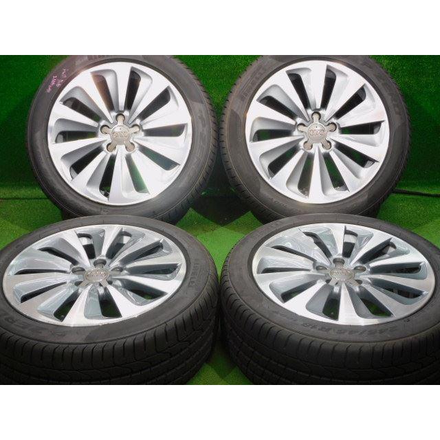 19年製】アウディ A6 ハイブリッド 純正 中古 ホイールタイヤ 4  