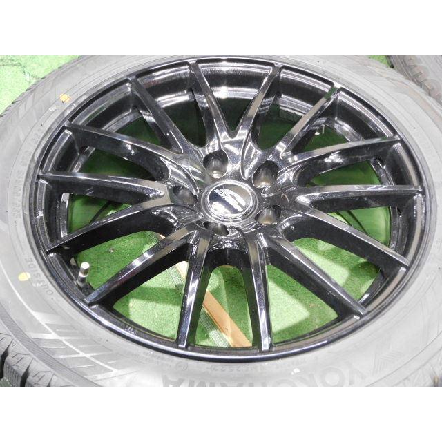 【22年製】235/50R18 中古 ホイールタイヤ 4本セット マルカ シュナイダー SQ27 ヨコハマ アイスガード IG60 アルファード｜oldgear2｜04