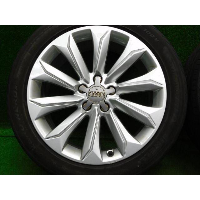 PIRELLI（ピレリ） 中古 ホイールタイヤ 4本 245/45R18 2018年製 4分山 