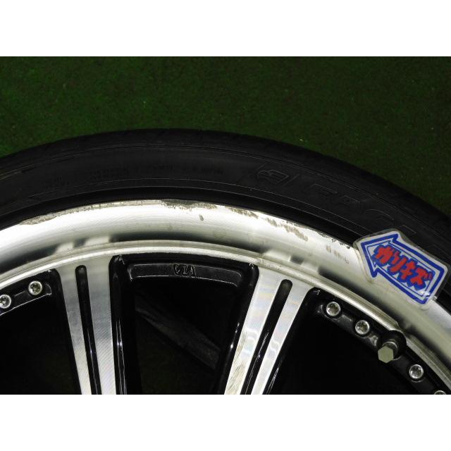 中古 ホイールタイヤ 4本 225/35R19 2015年製 7分山 DOS Avanzar 