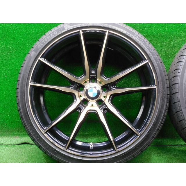 中古 ホイールタイヤ 4本 245/35R20 2020年製 8分山 インディ 
