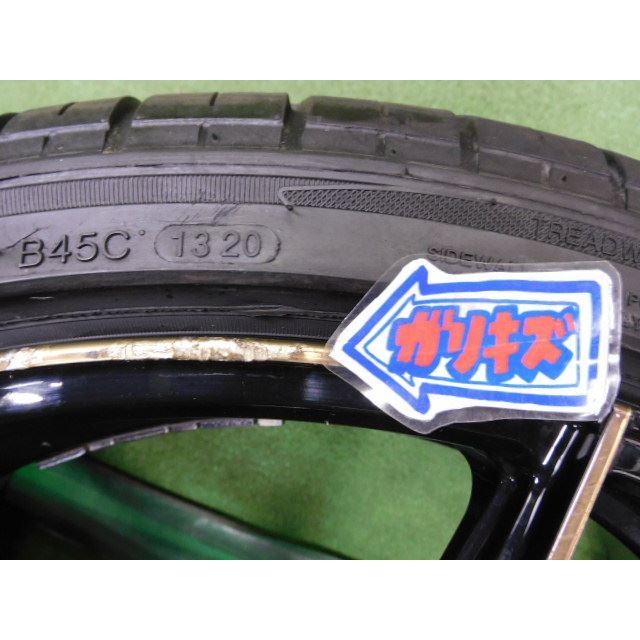 中古 ホイールタイヤ 4本 245/35R20 2020年製 8分山 インディ 