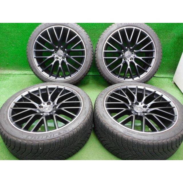 中古 ホイールタイヤ 4本 255/40R20 2021年製 8分山 ベンツ Sクラス 