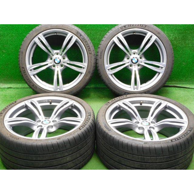 BMW 5シリーズ　F10用　タイヤ付きホイール4本セット 中古 ホイールタイヤ 4本 265/35R20 2021年製 6分山 BMW M5 F10
