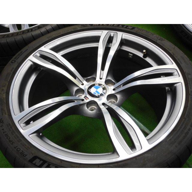 中古 ホイールタイヤ 4本 265/35R20 2021年製 6分山 BMW M5 F10 純正 Mスポーツ スタイリング343M ラジアル ...