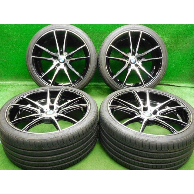 中古 ホイールタイヤ 4本 245/35R20 2022年製 8分山 インディ 