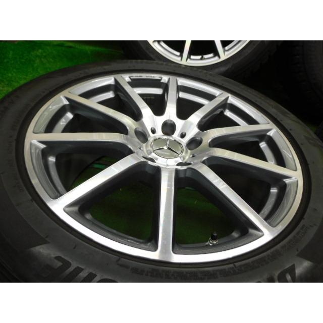 中古 ホイールタイヤ 4本 275/50R20 2022年製 7分山 空気圧センサー付き ベンツ G63 W463 AMG 純正 スタッドレス タイヤ ブリヂストン ブリザック DM-V3の画像