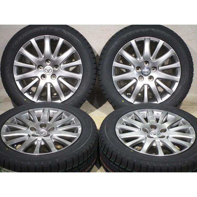 ホイールタイヤ 4本セット 215/55R17 純正 トヨタ クラウン純正 新品 