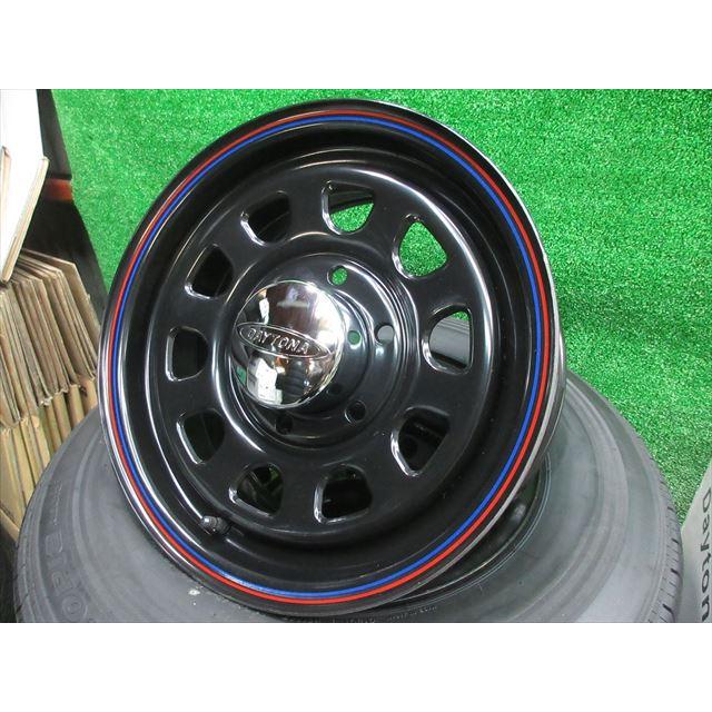 エコピア 中古 ホイールタイヤ 4本 195/80R15 2023年製 9.5分山 RAYS 