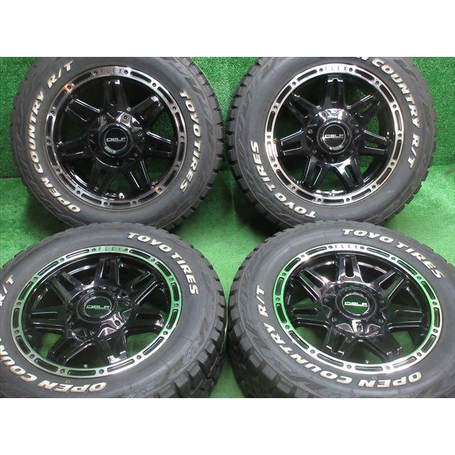 OPEN COUNTRY 【美品】200系ハイエース 215/65R16 フレックス デルフ04 