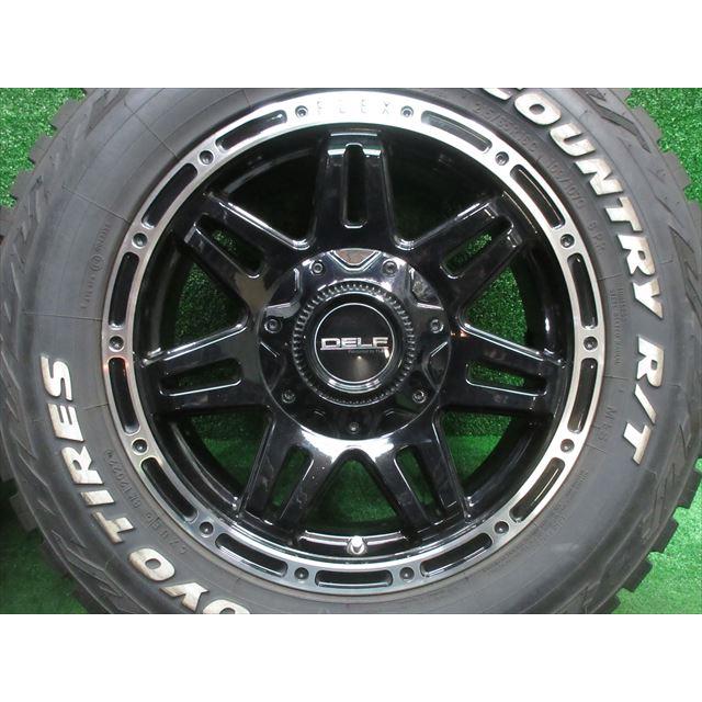 OPEN COUNTRY 【美品】200系ハイエース 215/65R16 フレックス デルフ04 