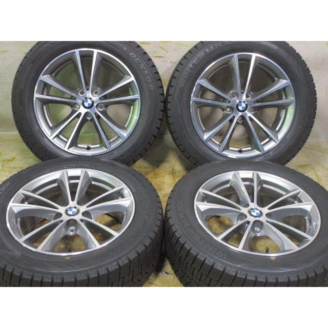 中古ホイールタイヤ 4本 225/55R17 BMW 5シリーズ 純正 スタッドレス