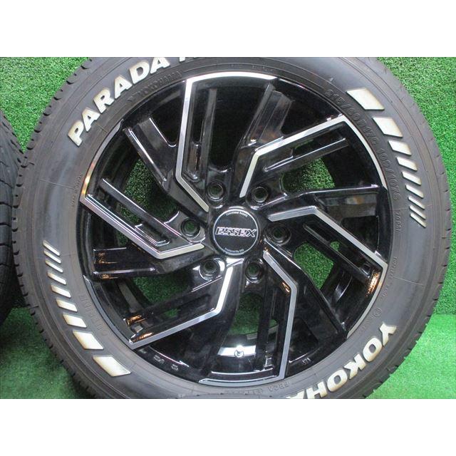 PARADA 中古 ホイールタイヤ 4本 215/60R17 2022年製 7分山 ESSEX EW 