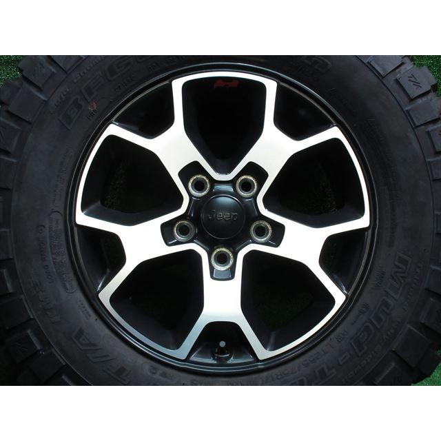 ラングラー　タイヤ4本セット245/75r17 Jeep JEEP ジープ ラングラー 純正 17インチ グッドイヤー 245