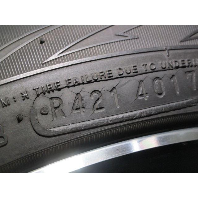 中古 ホイールタイヤ 4本 225/50R18 2017年製 7分山 FANG ファング 18 ラジアル タイヤ ナンカン Passion CW-20｜oldgear2｜08