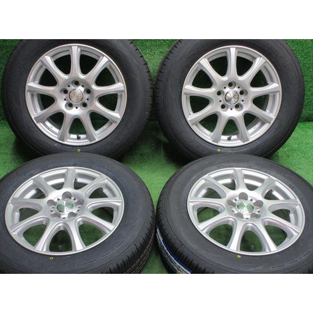 中古 ホイールタイヤ 4本 195/65R15 2023年製 ダンロップ DUFACT DS9 