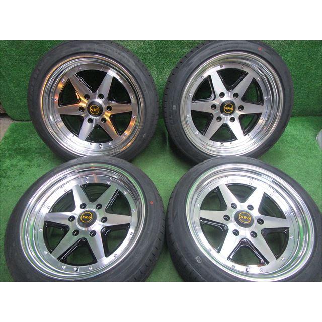 中古 ホイールタイヤ 4本 225/45R18 2022年製 ファブレス ヴァローネ  