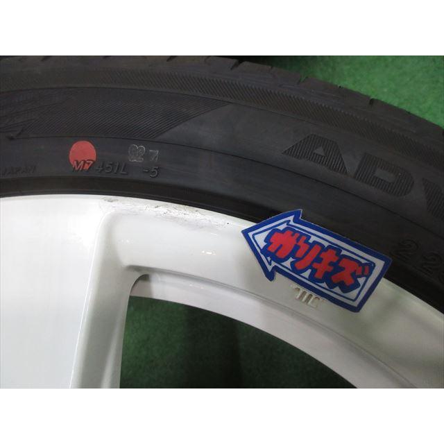 シビック TypeR FD2　純正ホイール　18インチ ADVAN シビック 純正 タイプR FD2 中古 ホイールタイヤ 4本 225