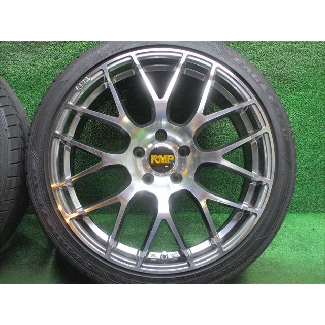 中古 ホイールタイヤ 4本 225/40R19 2019年製 6分山 RMP 028F ラジアル タイヤ グッドイヤー イーグル LSEXE｜oldgear2｜02