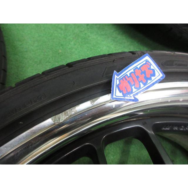 中古 ホイールタイヤ 4本 215/35R19 2021年製 6分山 グノーシス GH2 ラジアル タイヤ GOODYEAR　イーグル LSEXE｜oldgear2｜07